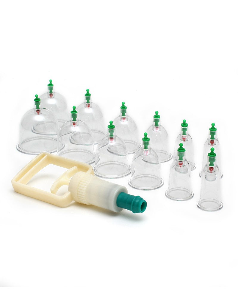 Rimba Bondage Play - Schröpfset mit 12 Cups
