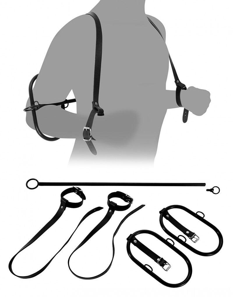 Rimba Bondage Play - Ellebogen Fessel