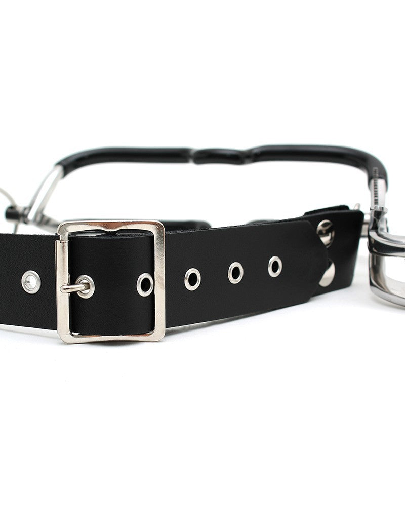 Rimba Bondage Play - Jennings Mundklemme mit Halsband