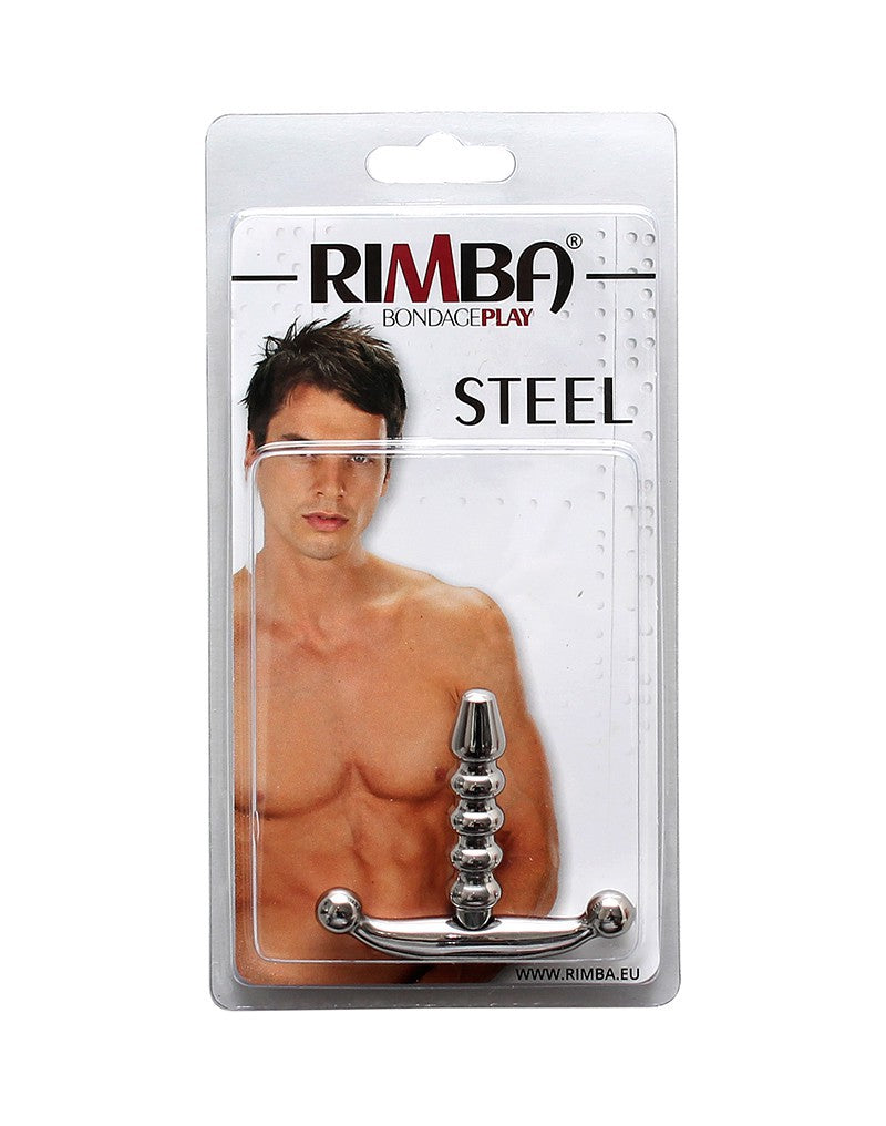 2: Rimba Bondage Play - Gerippter Harnröhrenplug