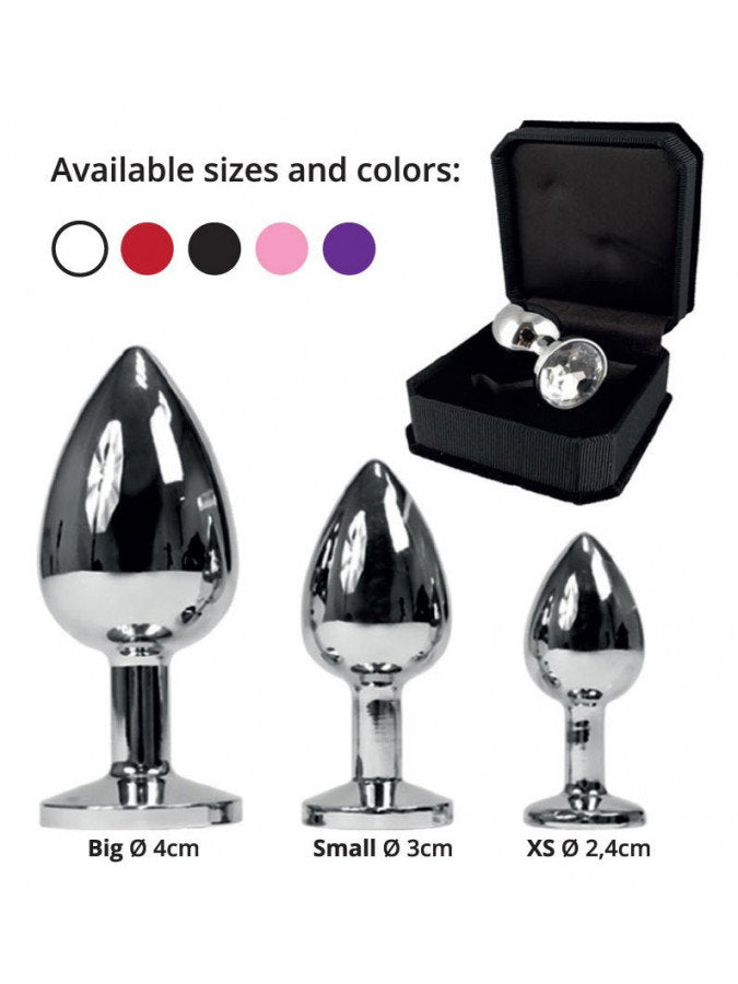 Rimba - Buttplug, XS mit Kristal (unisex)