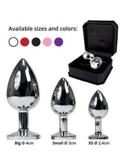 Rimba - Buttplug, XS mit Kristal (unisex)