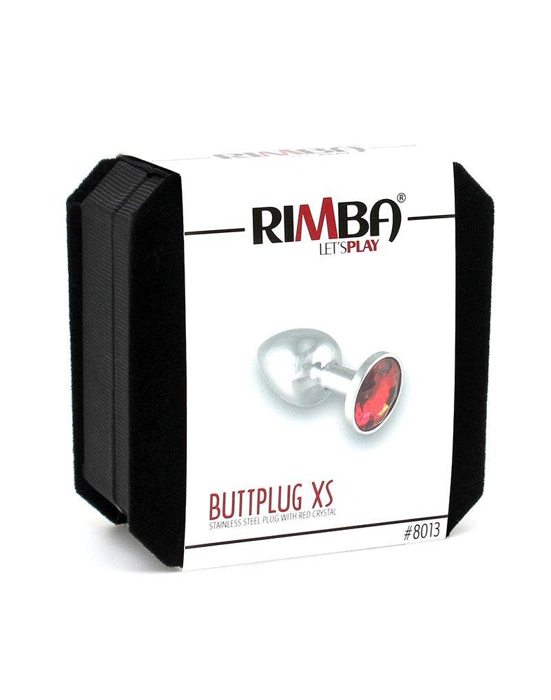 3: Rimba - Buttplug, XS mit Kristal (unisex)