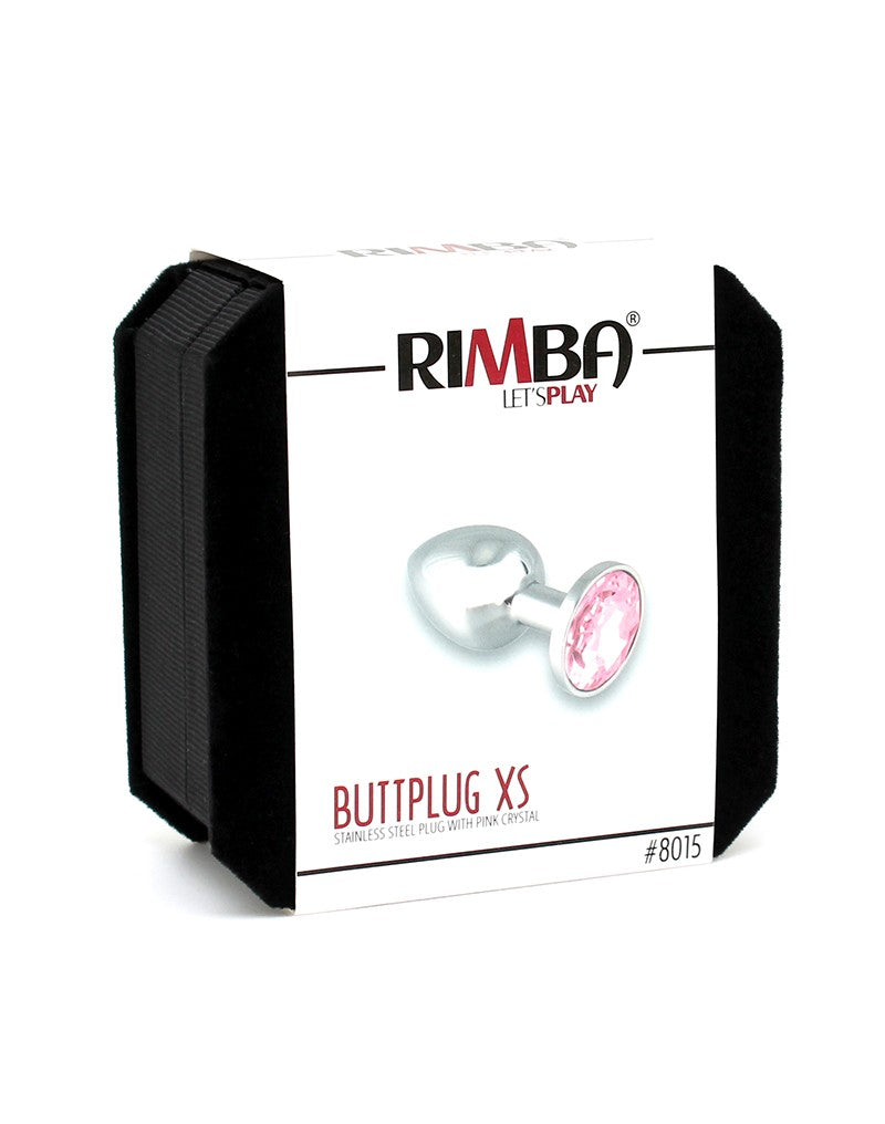 Rimba - Buttplug, XS mit Kristal (unisex)