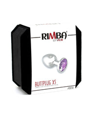 Rimba - Buttplug, XS mit Kristal (unisex)