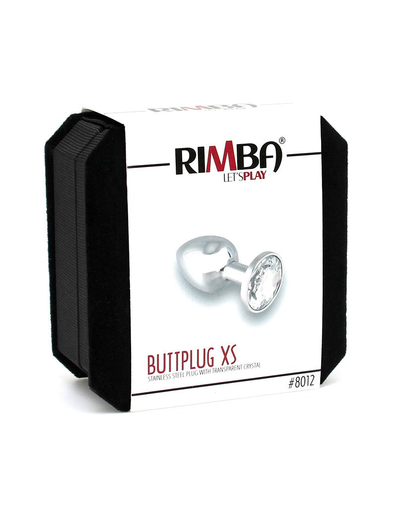 3: Rimba - Buttplug, XS mit Kristal (unisex)