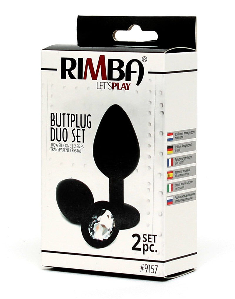 Rimba - Silikon-Analplugs Set