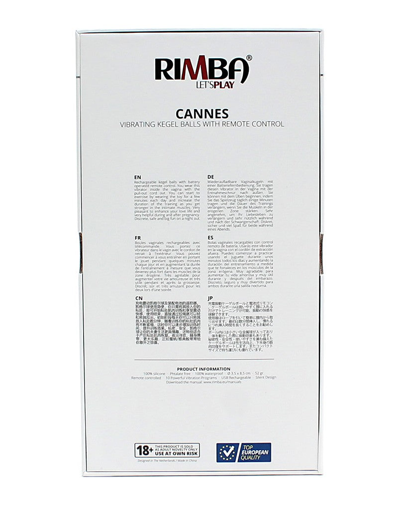 Rimba - Cannes vibrating balls