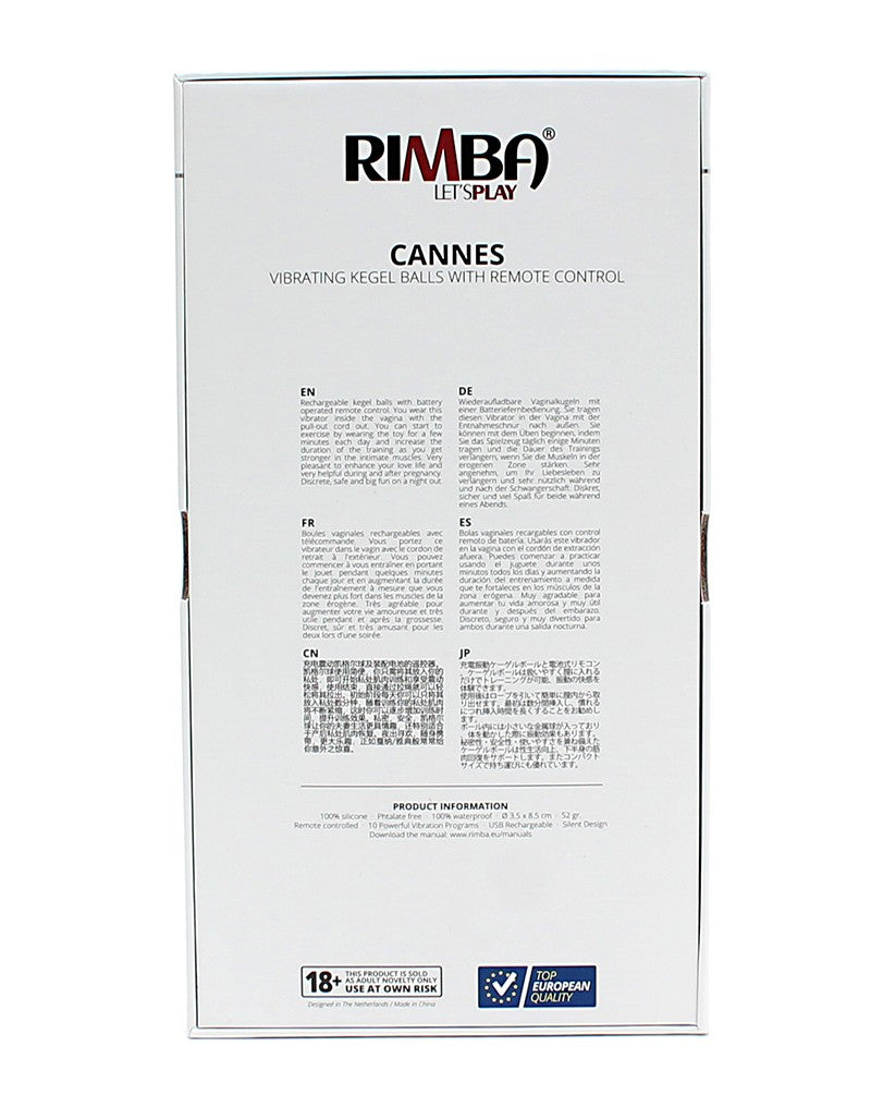 Rimba - Cannes vibrating balls