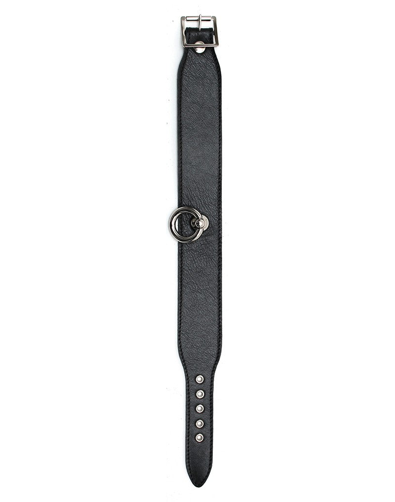 5: Rimba - Halsband mit grossen Ring 4 cm. breit