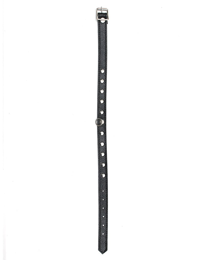 Rimba - Schmaler Halsband mit verzierten Nieten