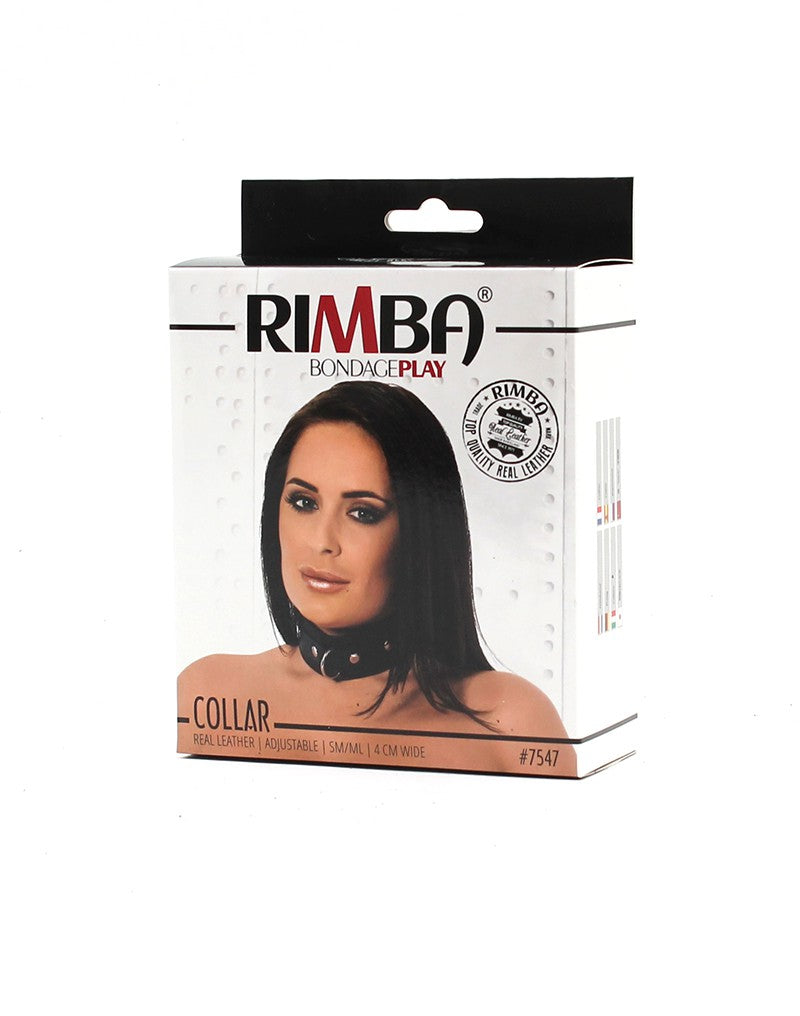 5: Rimba - Leder Halsband - Halsfessel