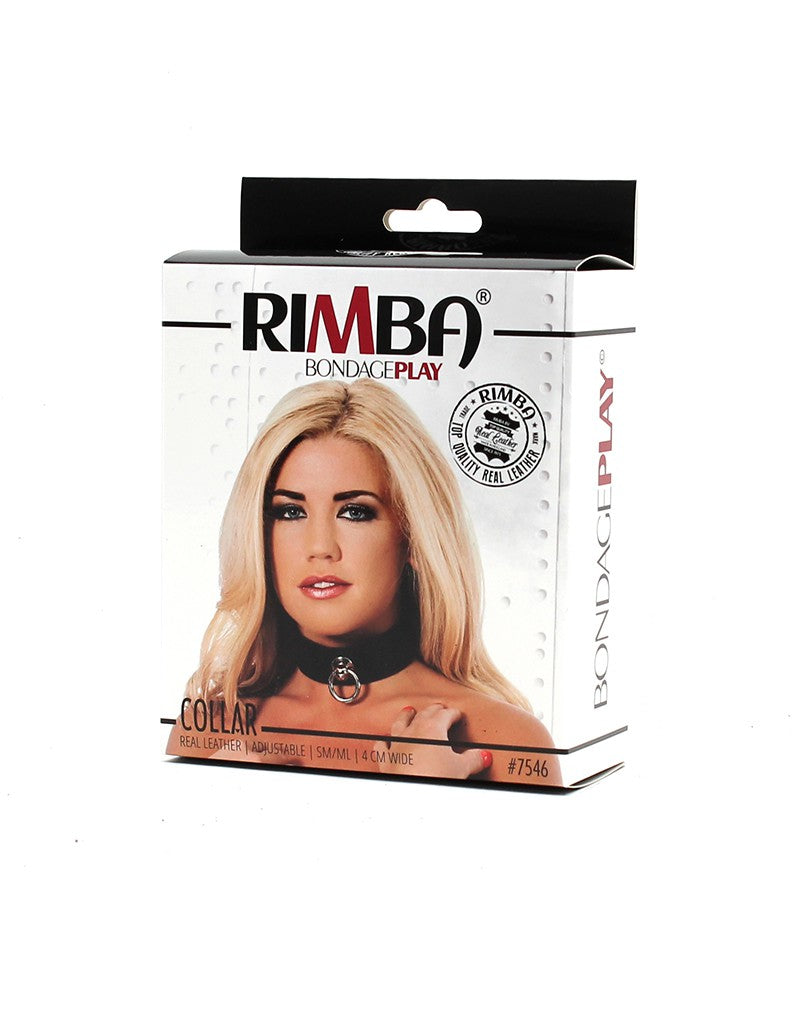 2: Rimba - Halsband mit grossen Ring 4 cm. breit