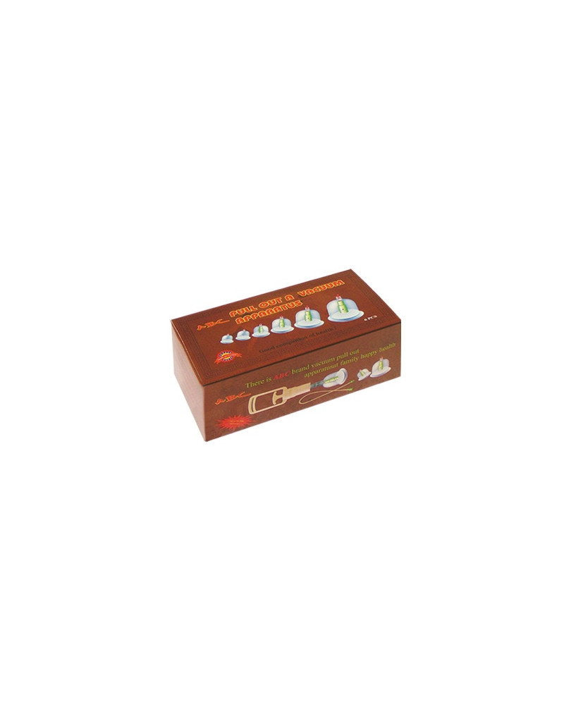 Rimba - Cupping Set Komplet mit 6 Cups