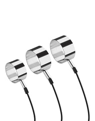 Rimba Elektro Sex Aluminium Cockringen, uni-polair, 3 St.