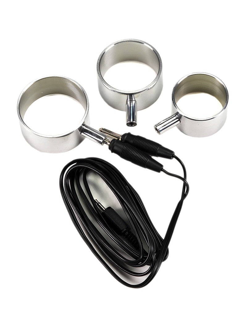 Rimba Elektro Sex Aluminium Cockringen, uni-polair, 3 St.