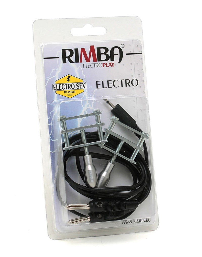 Rimba Elektro Sex Klammer Uni-polar, (2 St.)