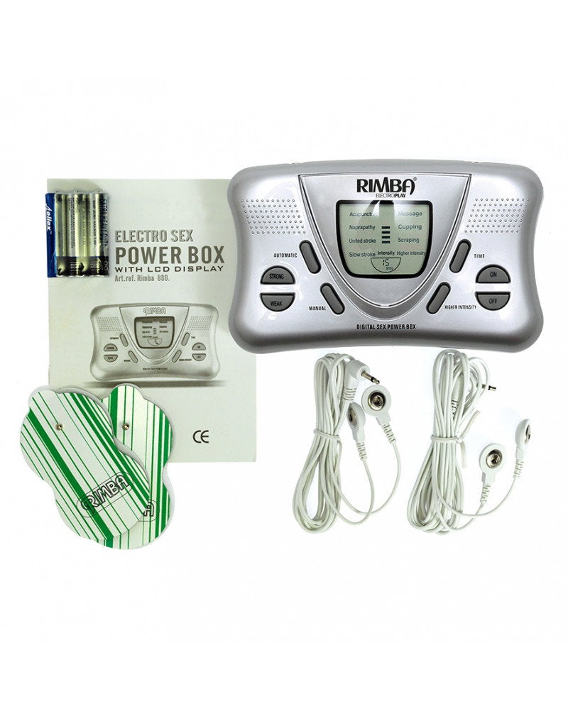 3: Rimba - Elektro Sex Powerbox Set mit LCD Display