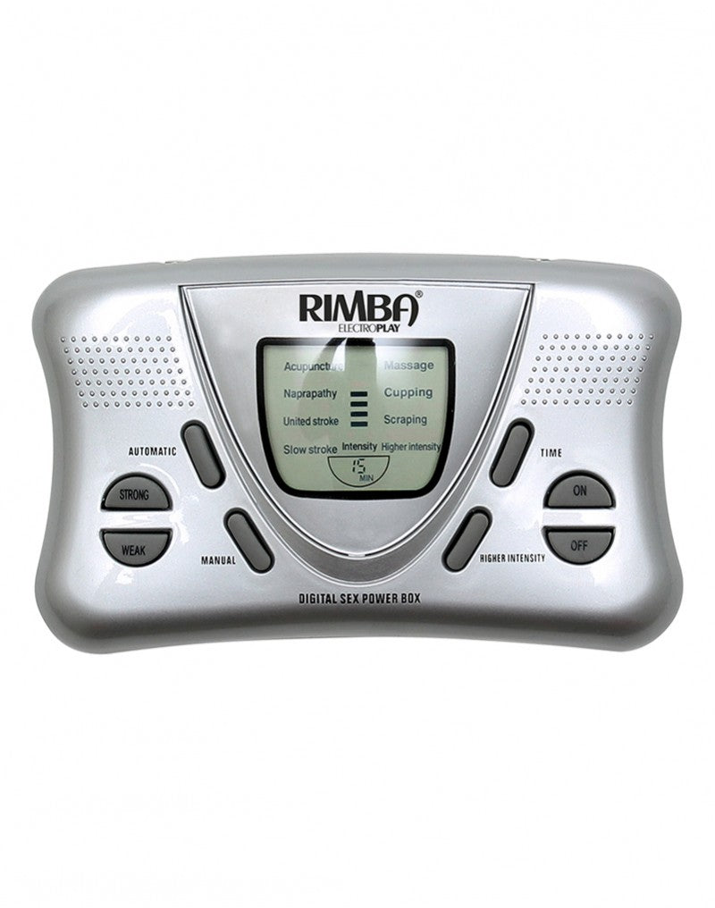 1: Rimba - Elektro Sex Powerbox Set mit LCD Display