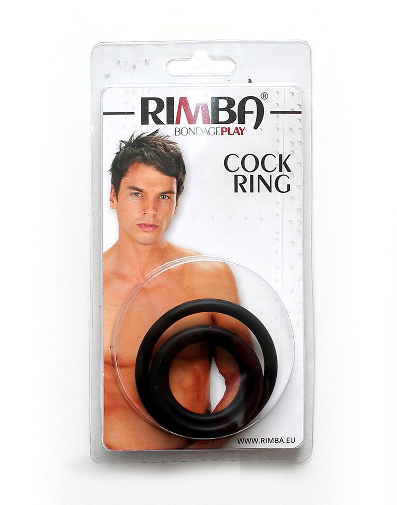 2: Rimba - Dreiteiliges Set flexibler Silikon-Penisringe