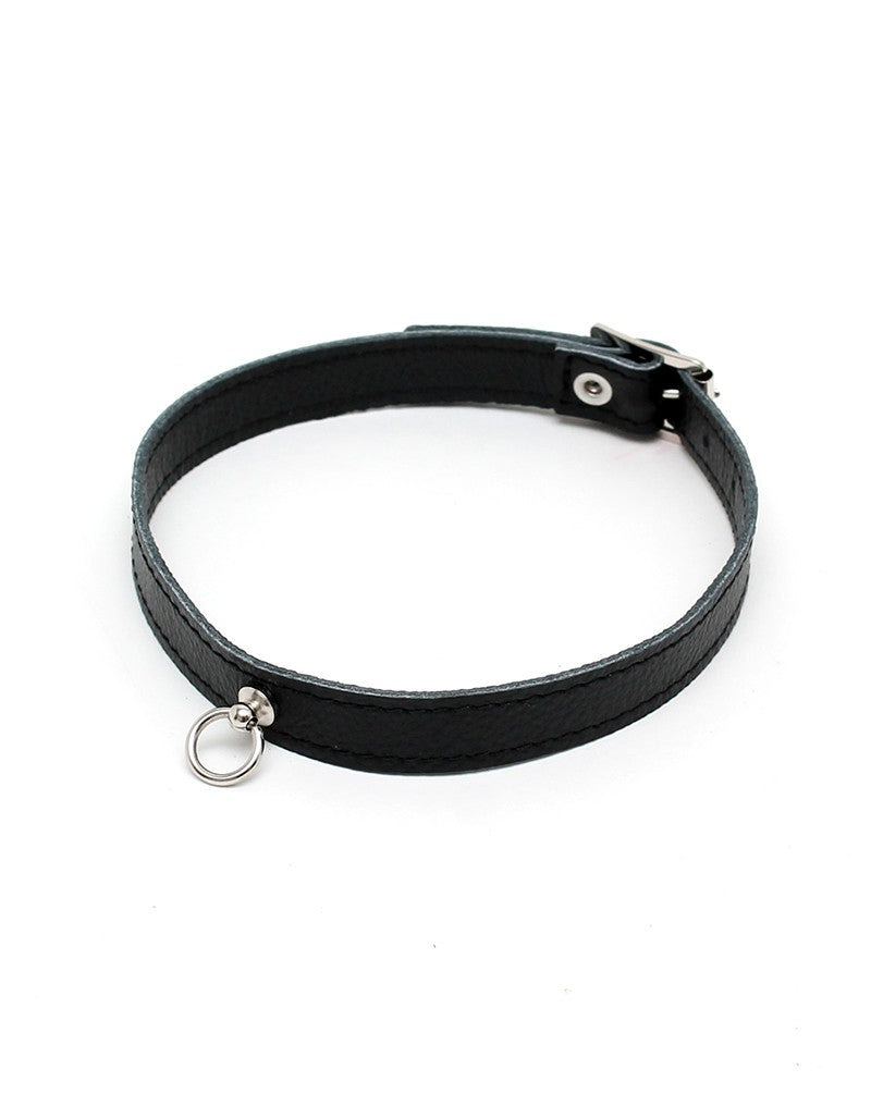 Rimba - Schmaler Halsband mit Ring