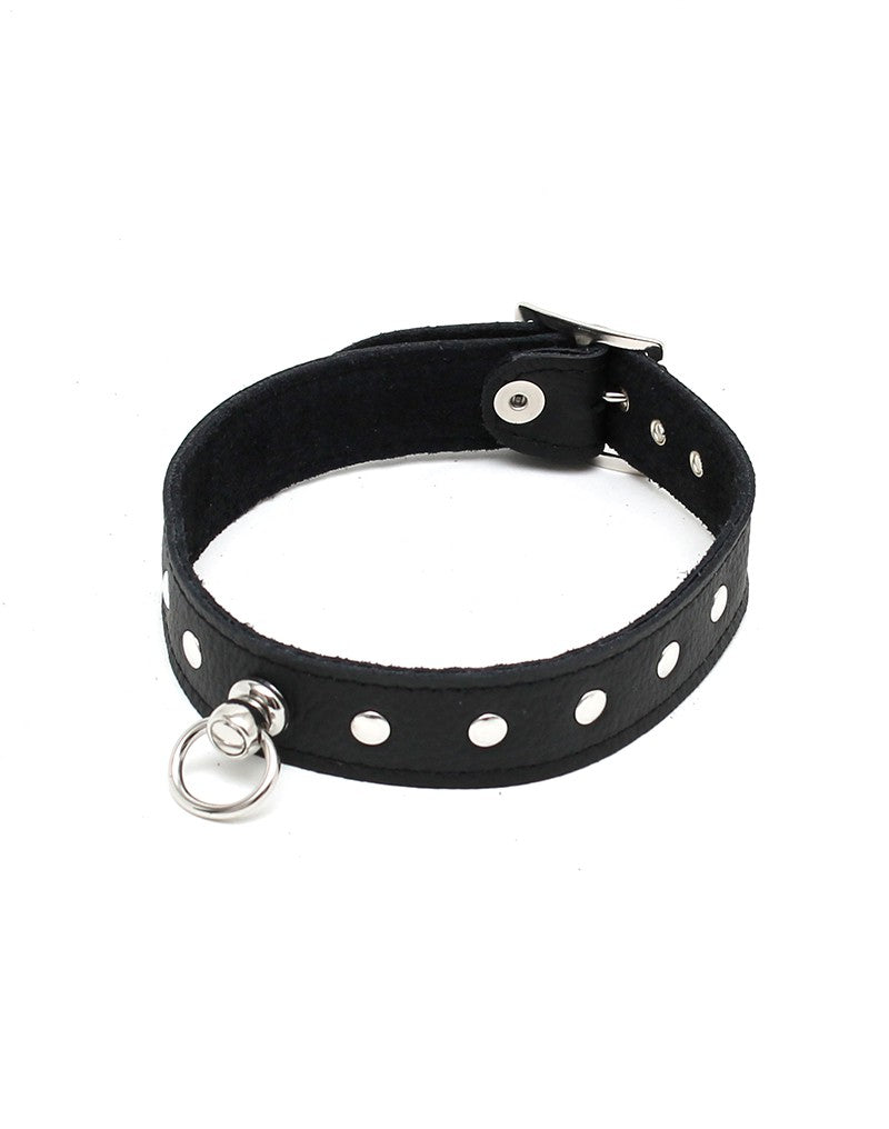 5: Rimba - Halsband mit dekorativen Nieten