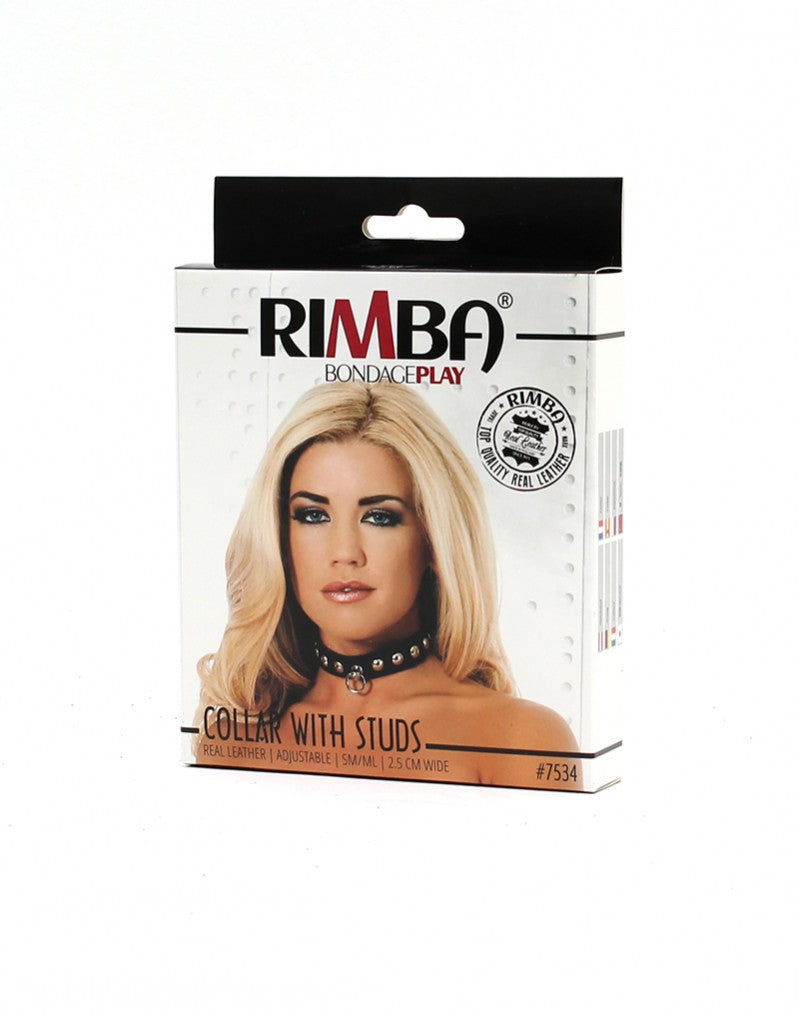 Rimba - Kragen mit gewölbten Nieten