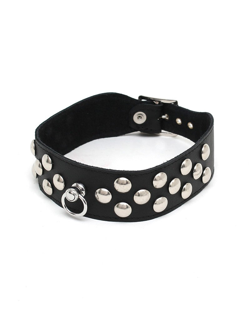 Rimba - Halsband verziert mit Nieten
