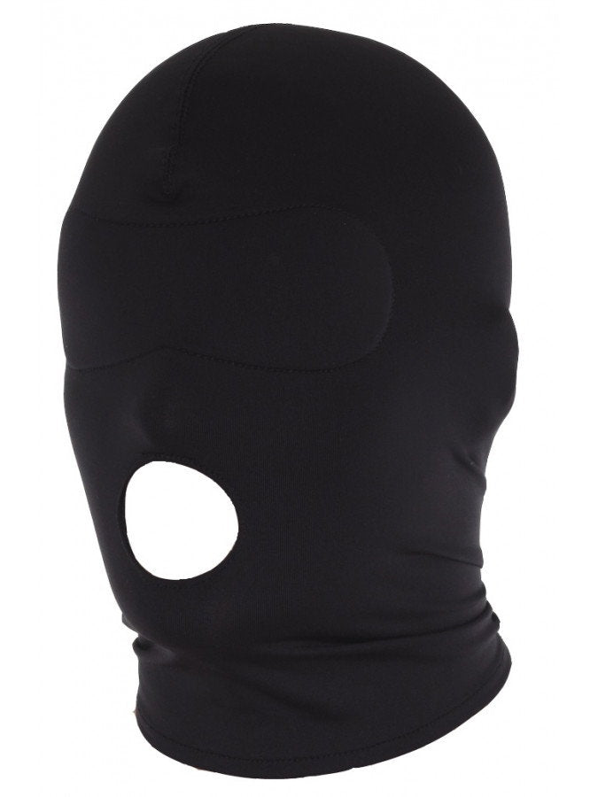 2: Rimba - Kopfmaske aus Stretchstoff mit Mund offen