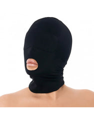 Rimba - Kopfmaske aus Stretchstoff mit Mund offen