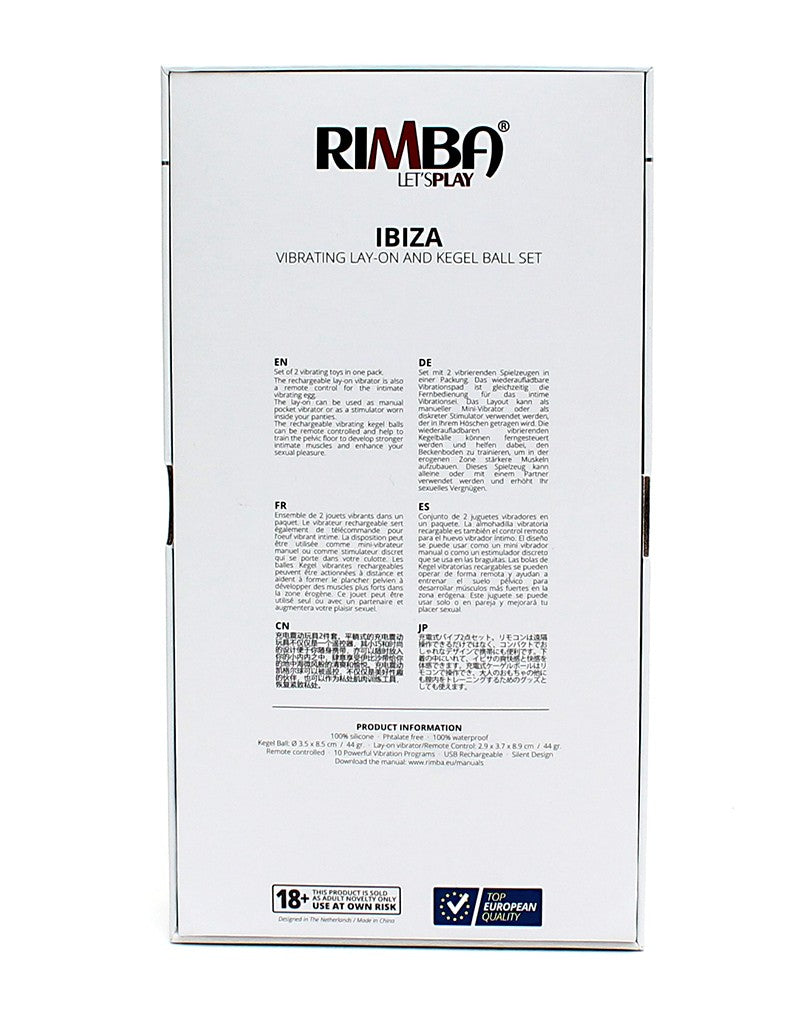 Rimba - Ibiza vibrator set