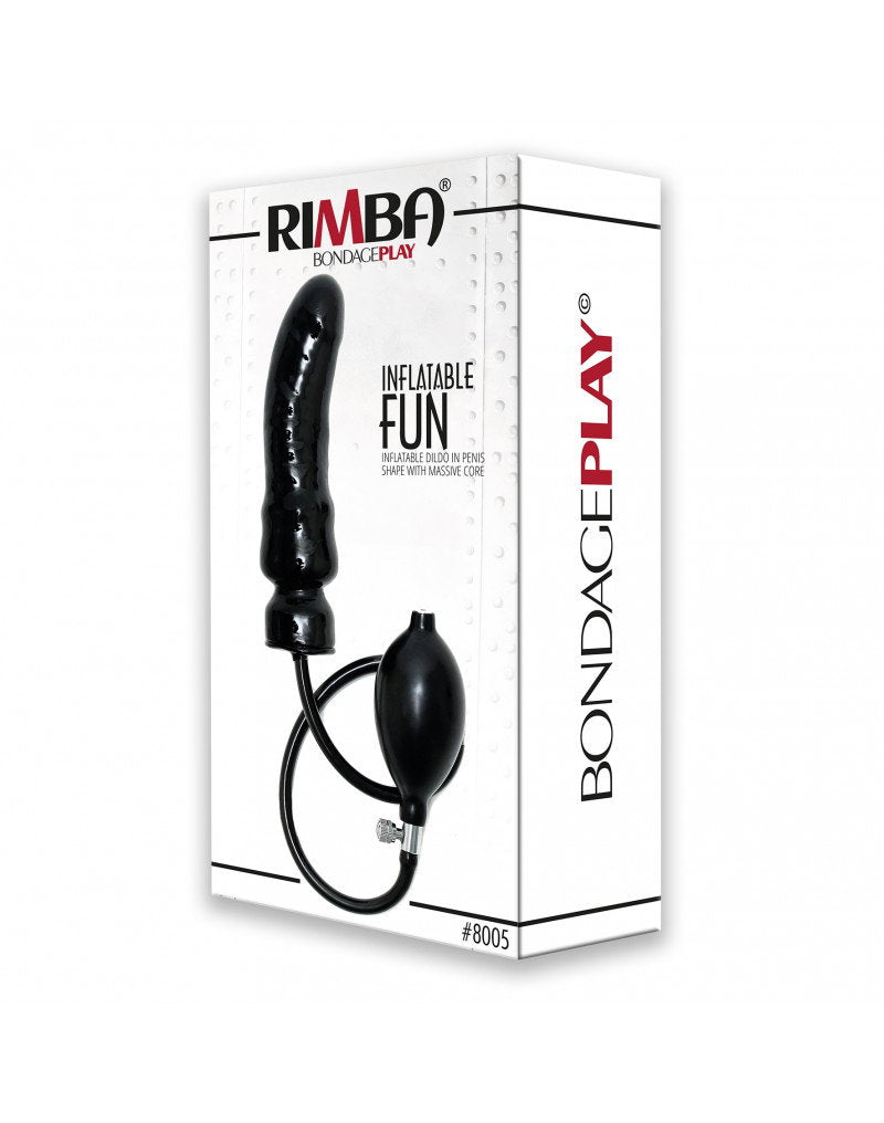 Rimba - Aufblasbarer Dildo in Penis-Form mit massiven Kern