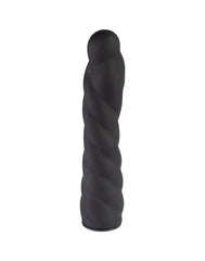 Rimba Latex Play - Austauschbarer Dildo für Strap-on - Schwarz
