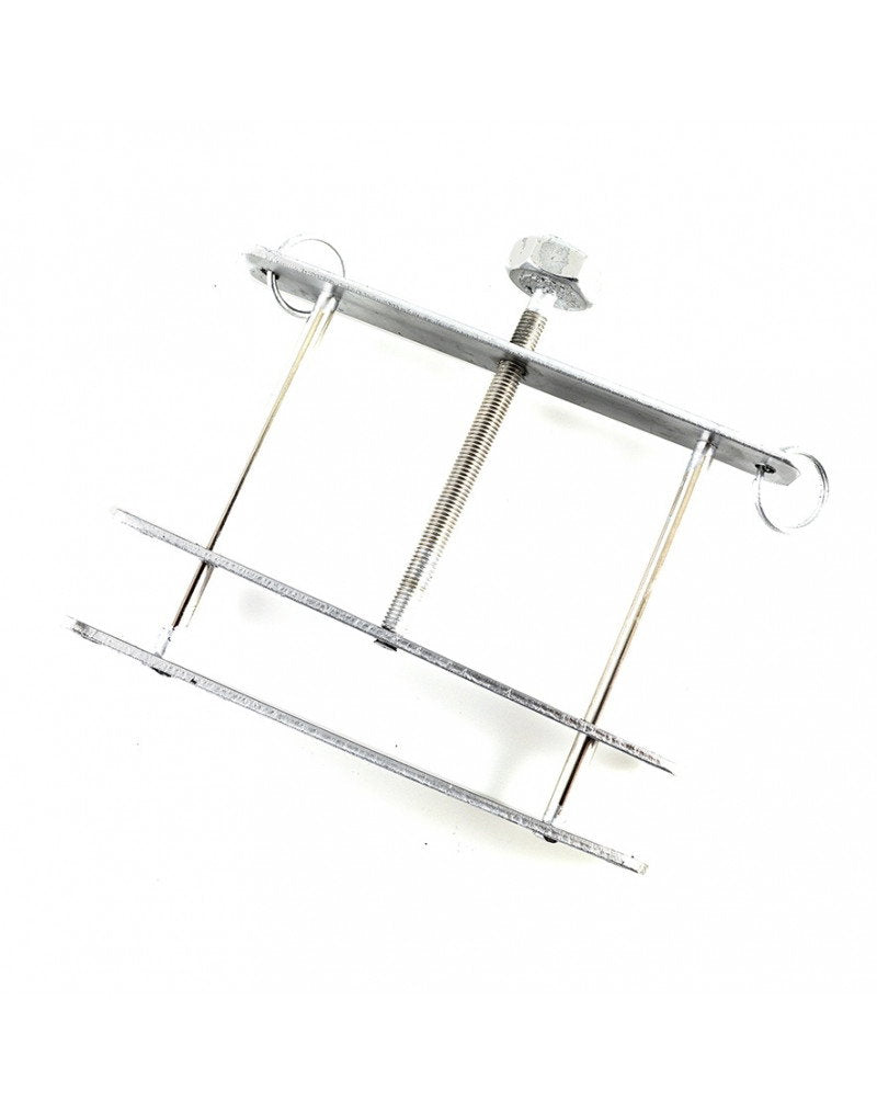 3: Rimba - Metal Penis / Scrotum / Brust Klammer mit Schraube 8 cm