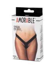 Amorable by Rimba - Mini Slip - One Size - Schwarz