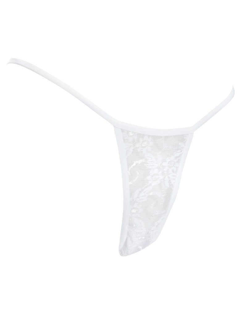 Amorable by Rimba - Mini Tanga - One Size - Weiß