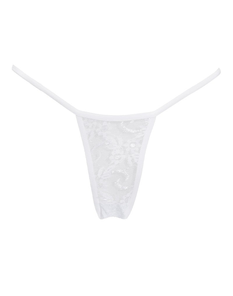 Amorable by Rimba - Mini Tanga - One Size - Weiß
