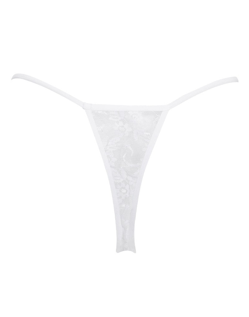Amorable by Rimba - Mini Tanga - One Size - Weiß