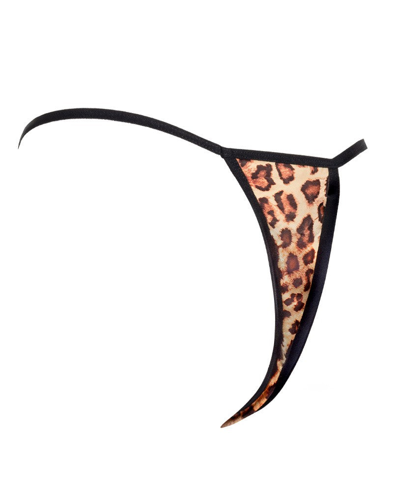 7: Amorable by Rimba - Mini String - One Size - Leopardenmuster