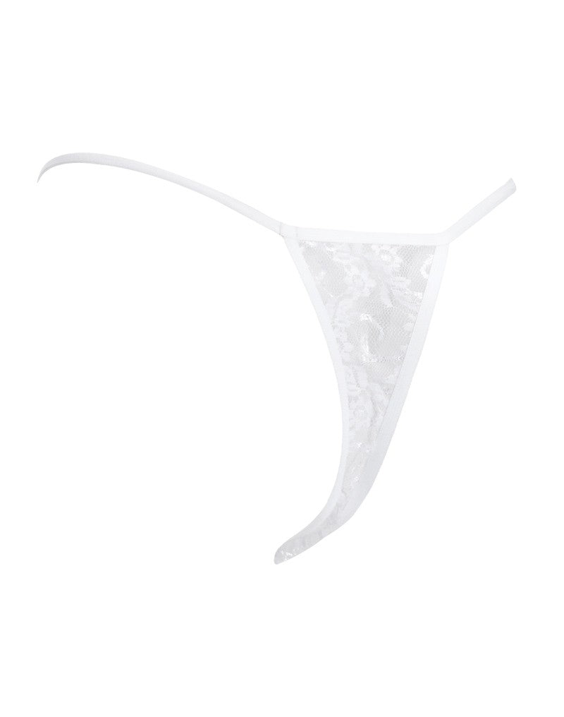 Amorable by Rimba - Mini Tanga - One Size - Weiß