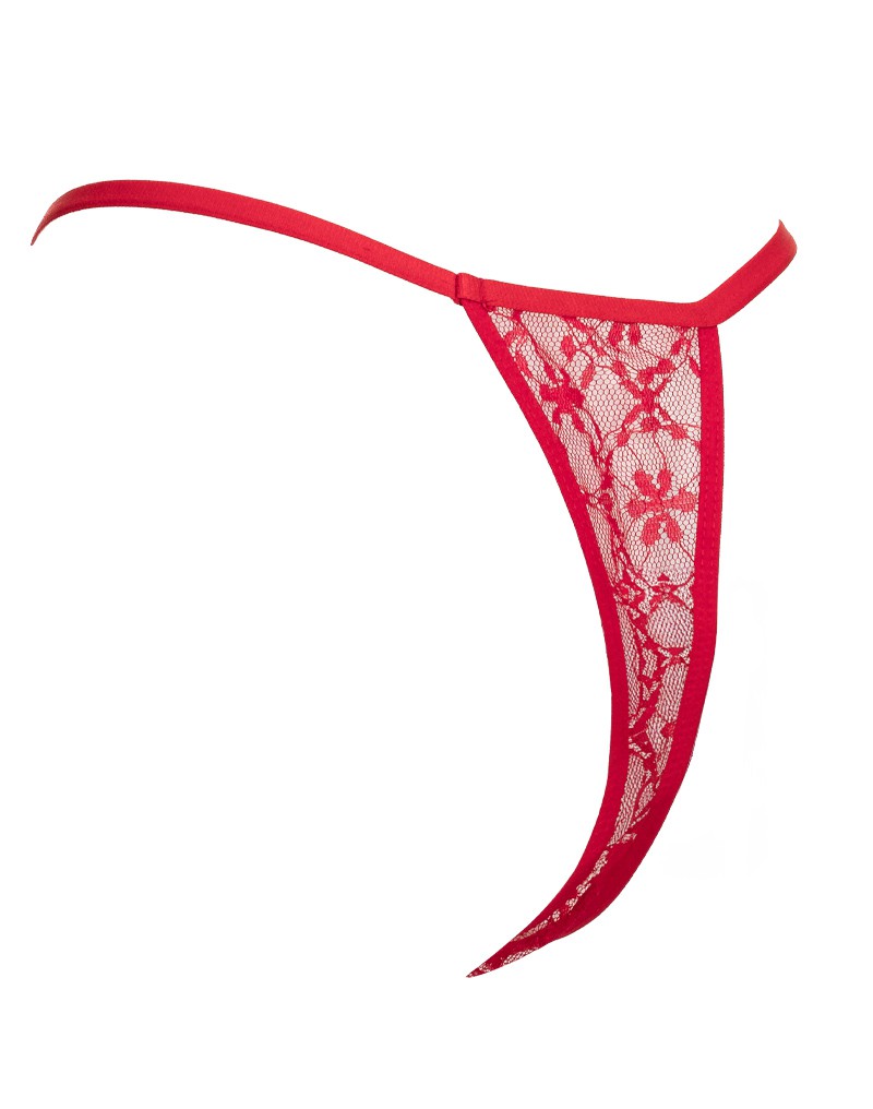 Amorable by Rimba - Mini Tanga - One Size - Rot