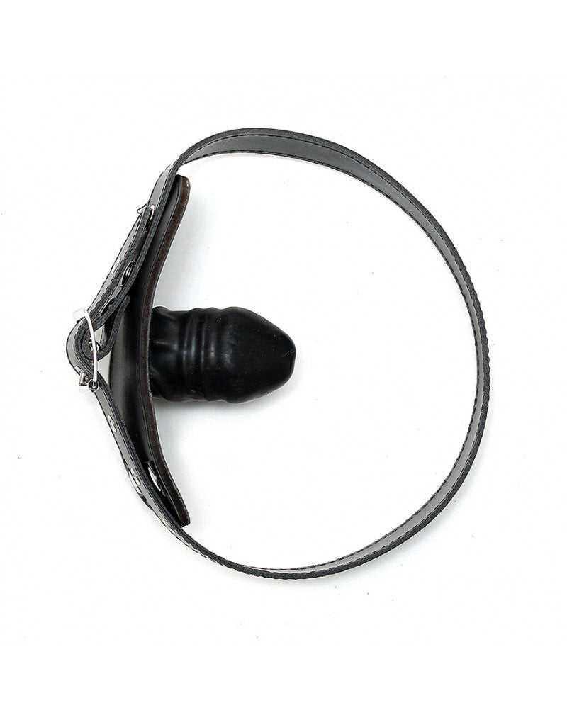 2: Rimba - Mundknebel mit Dildo (4 x 6 cm.) innen