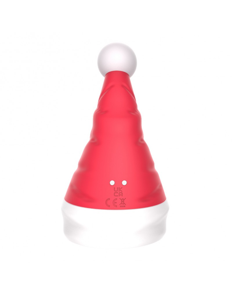 Rimba - Naughty Hat - Weihnachtsvibrator mit Klitorisstimulator
