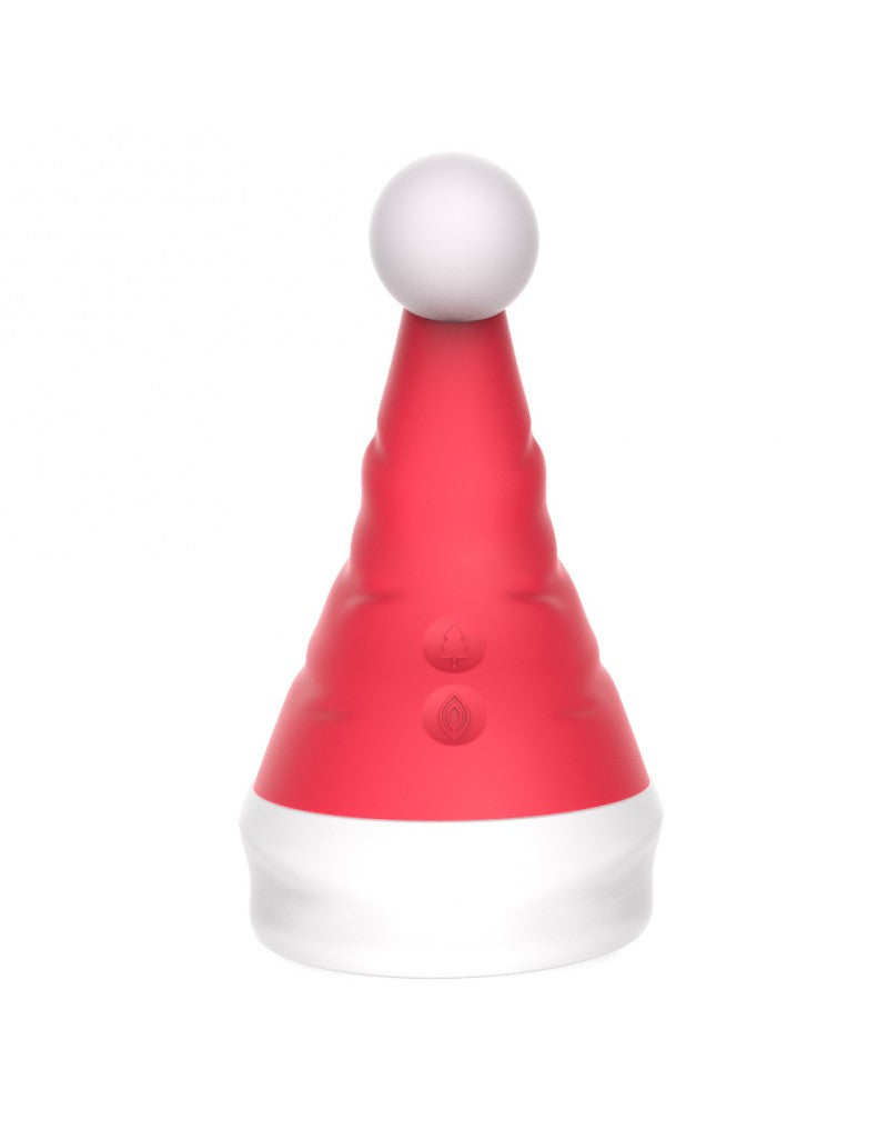 Rimba - Naughty Hat - Weihnachtsvibrator mit Klitorisstimulator
