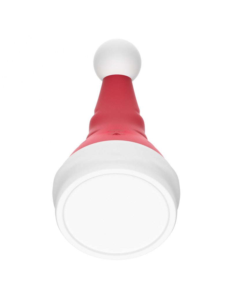 Rimba - Naughty Hat - Weihnachtsvibrator mit Klitorisstimulator