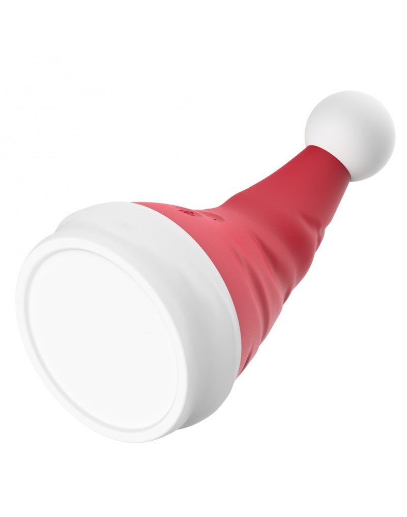 Rimba - Naughty Hat - Weihnachtsvibrator mit Klitorisstimulator