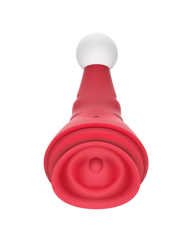 Rimba - Naughty Hat - Weihnachtsvibrator mit Klitorisstimulator
