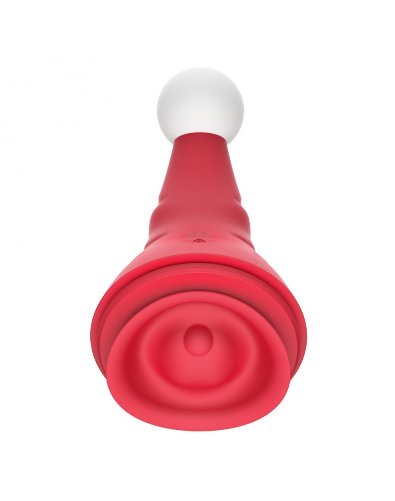 Rimba - Naughty Hat - Weihnachtsvibrator mit Klitorisstimulator