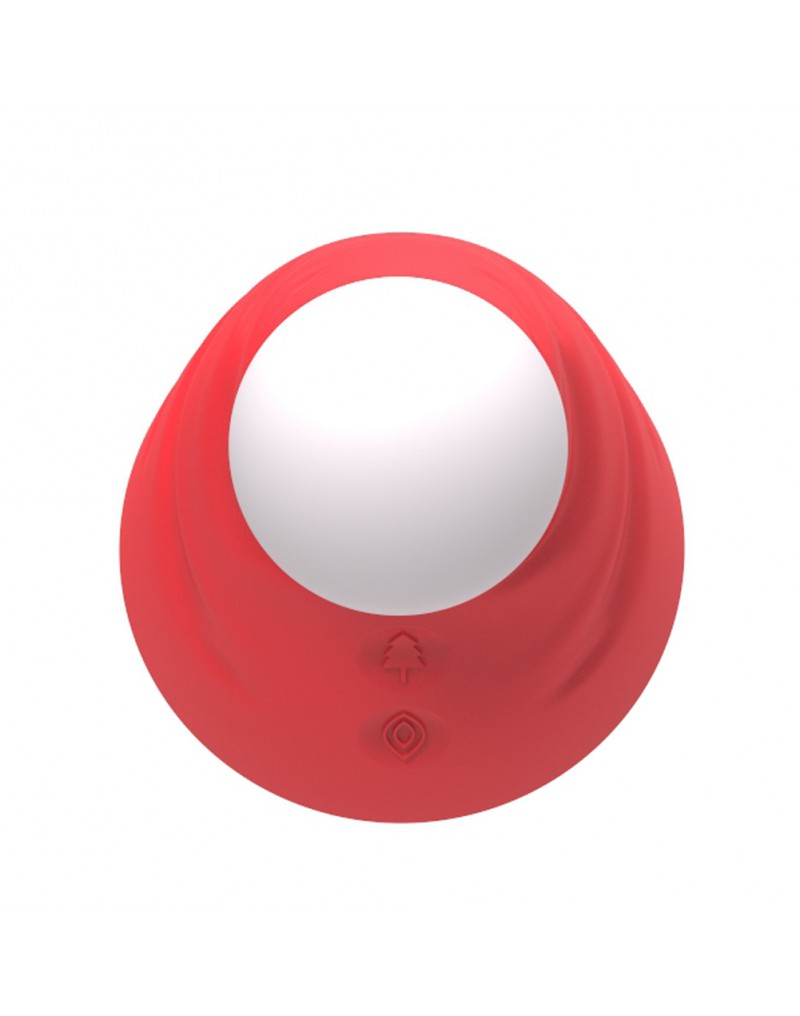 Rimba - Naughty Hat - Weihnachtsvibrator mit Klitorisstimulator
