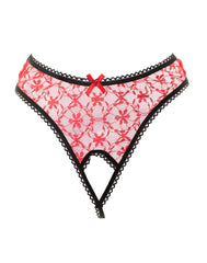 4: Amorable by Rimba - Offener String - One Size - Rot